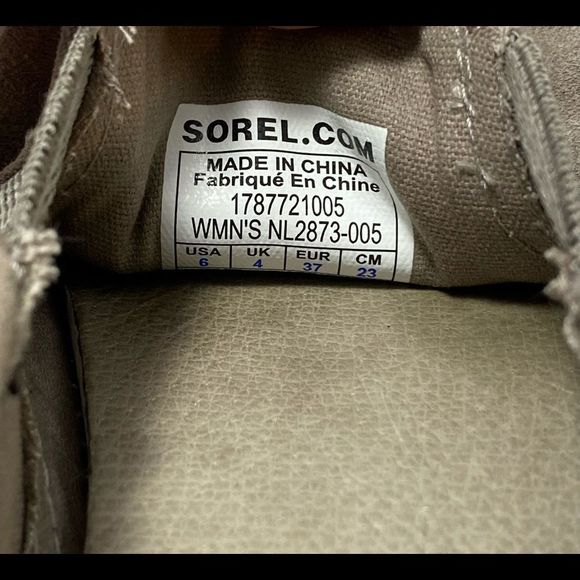Sorel Women's CAMPSNEAK Slip ON Sneakers 
Color Kettle  Size 6. - Picture 5 of 7